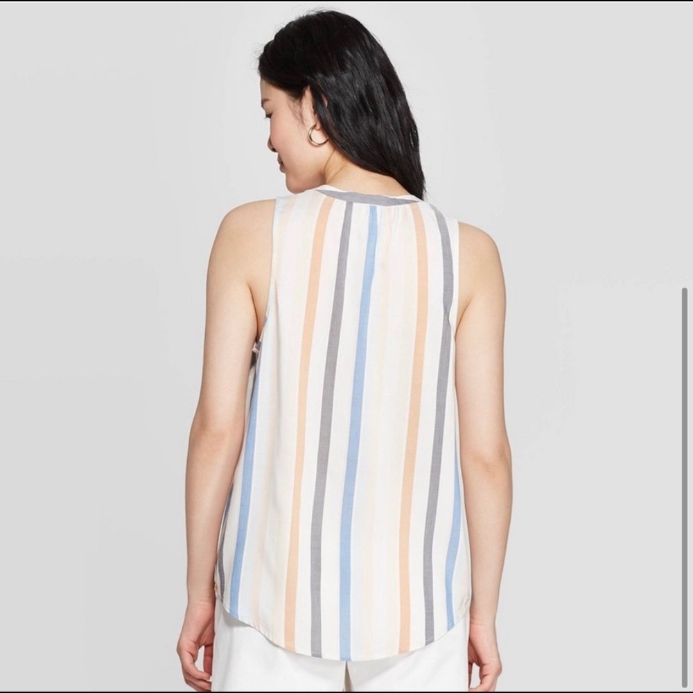 A New Day striped sleeveless top - Picture 3 of 5